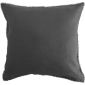 Fleuresse Kissenbezug "Provence", grau (schiefer), B:40cm L:40cm, Leinen, Obermaterial: 50% Baumwolle, 50% Leinen, Kissenbezüge, Kissenbezug, Leinen, Premium Qualität, kühlende Stoff