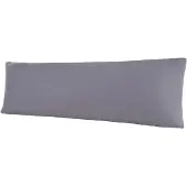 Bellana Kissenbezug "Mako-Jersey", grau, B:40cm L:140cm, Jersey, Obermaterial: 100% Baumwolle, Kissenbezüge, Kissenbezug, für Seitenschläferkissen