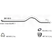 ERNST Abgasrohr 391559 hinten rechts für VAG MERCEDES-BENZ