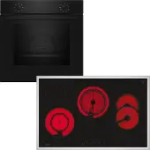 NEFF BX18B, Zonen-Induktionskochfeld, 4 Zone(n), Glaskeramik, Schwarz, Berührung, 4 Zone(n)