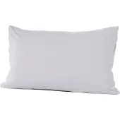PRIMERA Kissenbezug "Mako-Feinjersey Kissenbezug im Doppelpack", grau (hellgrau), B:40cm L:60cm, Feinjersey, Obermaterial: 100% Baumwolle, Kissenbezüge, Kissenbezug, In vielen Uni-Tönen
