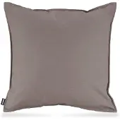 Hock Dekokissen H.O.C.K. "Caribe Outdoor", grau (taupe, bedruckt), B:50cm L:50cm, Polyacryl (dralon), Dekokissen_Sitzkissen_Kissenhüllen, Dekokissen, wasserabweisend, Kissenhülle mit Füllung, 1 Stück
