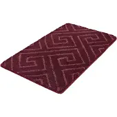 Kleine wolke Badematte "Jenna", rutschhemmend beschichtet, fußbodenheizungsgeeignet, Badteppich, geometrisches Design, waschbar