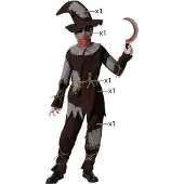 Atosa Scarecard Blood Jungenkostüm