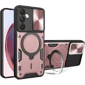 Techsuit CamGuard Pro Back Cover Hülle für Samsung Galaxy A36 - Roségold