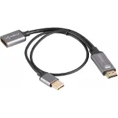 Lanberg 4k Displayport 20 Cm Hdmi-adapter