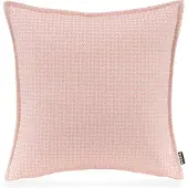 Hock Dekokissen H.O.C.K. "Bobo", rosa (rosa, gemustert), B:45cm H:10cm L:45cm, Baumwolle, Polyester, Dekokissen_Sitzkissen_Kissenhüllen, Dekokissen, mit Jaquard-Struktur, Kissenhülle mit Füllung, 1 Stück