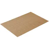 Vossen Badematte "»Pratos«", braun (camelfarben), H:12mm, Baumwolle, Badematten, Badematte, Badteppich, Uni Farben, Rauten Design