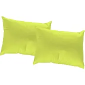 Wirth Dekokissen "WirthNatur" Gr. 1, grün (grün, unifarben), B:40cm L:40cm, Baumwolle, Dekokissen_Sitzkissen_Kissenhüllen, Dekokissen, Kissenhülle ohne Füllung, 2 Stück