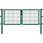 Alberts Zaundoppeltür "Flexo" 200 cm Breite, in versch. Höhen