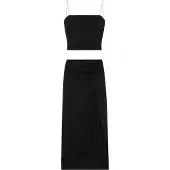 LASCANA Spaghettitop in schwarz | Gr.: 38