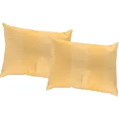 Wirth Dekokissen "Niederau" Gr. 1, gold (goldfarben, gemustert), B:40cm L:40cm, Obermaterial: 67% Polyacryl, 33% Polyester, Dekokissen_Sitzkissen_Kissenhüllen, Dekokissen