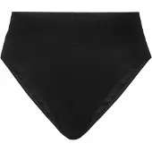 Calida Slip "Slip Elastic High Waist 1er Pack", Damen, Gr. 48-50, schwarz, Obermaterial: 94% Baumwolle CO. 6% Elasthan EL., Unterhosen Slip