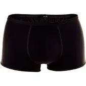 Hom Boxershorts "Boxershort 1er Pack", Herren, Gr. L, schwarz, Obermaterial: 76% Polyamid PA. 24% Elasthan EL., Unterhosen Boxershorts