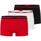 HUGO Planet 10249742 Red Boxershorts 3 Einheiten