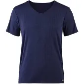 Bruno Banani "CHECK LINE 2.0" Pique Optik, Kurzarm, V-Neck, Cotton-Mix
