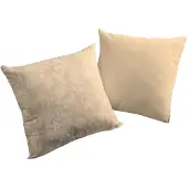 Adam Audio Dekokissen ADAM "Flower Cuveé Light", beige (beige, geblümt), B:40cm L:40cm, Baumwolle, Dekokissen_Sitzkissen_Kissenhüllen, Dekokissen, mit Blumenmuster, Wendekissenhülle ohne Füllung, 1 Stück