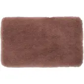 Gozze Badematte GÖZZE "»DELUXE«", beige (sand), rechteckig (50cm x 70cm ), 1 Stk., Polyester, Badematten, Badematte, mit extra hohem Flor
