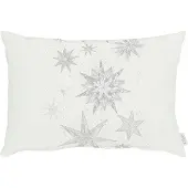 Apelt Dekokissen "5843", bunt (silberfarben, weiß, sterne), B:35cm L:50cm, Polyester, Dekokissen_Sitzkissen_Kissenhüllen, Dekokissen