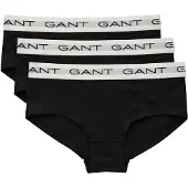 Gant Slip "Slip 3er Pack", Jungen, Gr. 122-128, schwarz, Obermaterial: 95% Baumwolle CO. 5% Elasthan EL., Unterhosen Slip