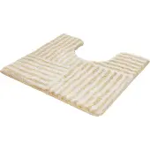 Kleine wolke Badematte "Chelsea", rutschhemmend beschichtet, fußbodenheizungsgeeignet, Badteppich, modernes Design, gestreift