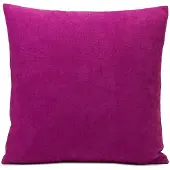 Gozze Dekokissen GÖZZE "Darco" Gr. 1, lila (lila, unifarben), B:40cm L:40cm, Obermaterial: 100% Polyester, Dekokissen_Sitzkissen_Kissenhüllen, Dekokissen