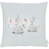 Apelt Dekokissen "4689" Gr. 1, bunt (bunt, grau, gemustert), B:46cm L:46cm, Bezug: 70% Polyester, 30% Baumwolle, Dekokissen_Sitzkissen_Kissenhüllen, Dekokissen, ohne Füllung