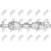 NTY NPW-HY-620 Antriebswelle Vorne Rechts für HYUNDAI Elantra Limousine (AD, ADA)