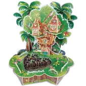 Educa 3D Dream Gardens Creative Set: 2in1 Baumhaus