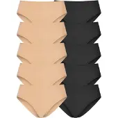 Petite fleur Jazz-Pants Slips 10er-Pack, aus elastischer Baumwolle
