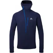 Mountain Equipment Eclipse Hooded Mens Zip T medieval blue (ME-01596) XXL
