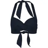 Seafolly - Women's Collective Twist Soft Cup Halter - Bikini-Top Gr 36 blau