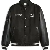 Puma Select Team Varsity Jacke Schwarz M Herren,Damen Schwarz M