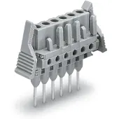 Wago 232-138/005-000/039-000 Federleiste für Reihenklemmen,Stifte 0,6 x 1 mm,gerade,grau 232138005000039000 - 50 Stück