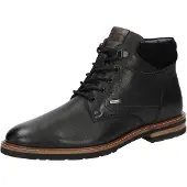 Sioux Stiefelette "Rostolo-701-TEX", Herren, Gr. 39.5 (UK 6), schwarz, Obermaterial: 50% Kalbsleder CAL. 50% Kalbsveloursleder CAVL. 100% Gummi rubber., Schuhe Stiefelette