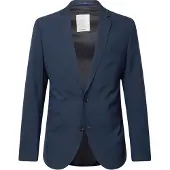 s.Oliver Black Label 2136994.59N2.56, Männlich, Erwachsener, Slim fit, Kleidungsknopf, Blau
