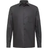 Eterna Herren Hemd Modern Fit 1/1 Arm 3116-38-X169 Gr. 43 anthrazit