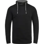 Blend Langarmshirt "Langarmshirt BHPallo", Herren, Gr. XXL, schwarz, Obermaterial: 60% Baumwolle CO. 40% Polyester PES., Shirts Langarmshirt