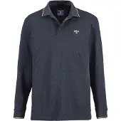 Babista Langarm-Poloshirt MILANVETZO Herren A624 blau 54