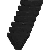s.Oliver Herren Slips, 7er Pack - Slipdose, Baumwolle, einfarbig