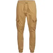 Alessandro Salvarini Hose Herren Cargo Hose AS270 in Beige | Gr.: W33/L30