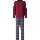 Calida Pyjama "Relax Imprint" 2 tlg. mit aufgesetzter Brusttasche