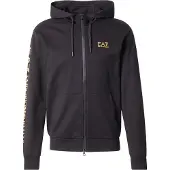EA7 für Herren. 7M000568_AF13512 Logo Series Sweatshirt schwarz (XL), Lässig, Baumwolle