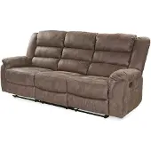 Jockenhöfer Gruppe Einzelsofa 3-Sitzer braun 220 cm Liegefunktion - CLEVELAND