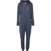 Oxmo Overall "Overall OXOva", Damen, Gr. L, N-Gr, blau (ins bl mel), Obermaterial: 80% Polyester PES. 20% Baumwolle CO., Overalls Overall