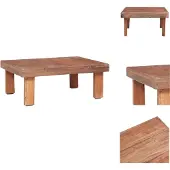 vidaXL Couchtisch 60x45x23 cm Altholz Massiv - Couchtische