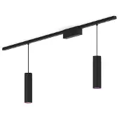 Philips Hue Perifo Basis-set Gerade Deckenleuchte Schwarz (2 Pendel)