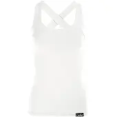 Winshape Sporttop "WVR25", Damen, Gr. XS, weiß, 90% Baumwolle, 10% Elasthan, eckiger Ausschnitt, Tops Sporttop, Cross Back Style
