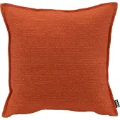 Hock Dekokissen H.O.C.K. "Mali", orange (orange, unifarben), B:45cm H:10cm L:45cm, Polyester, Dekokissen_Sitzkissen_Kissenhüllen, Dekokissen, einfarbig, Kissenhülle mit Füllung, 1 Stück