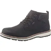 Rieker Herren Stiefeletten/ Winterboots Schwarz Kunstleder-Textil-Mix Größe: 40
